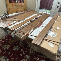 3 Sets Legacy 2” Faux Wood blinds W 51 X H 53