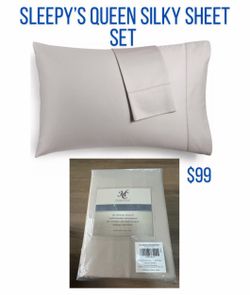 Sleepy's Queen Silky Sheet Set