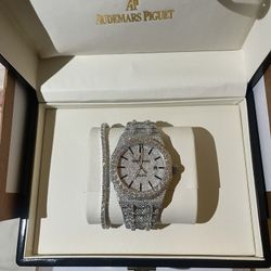  VVS D COLOR MOISSANITE WATCH