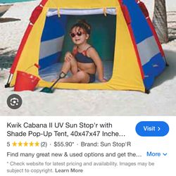 Beach cabana for babies