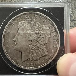 1921D Morgan Silver Dollar 