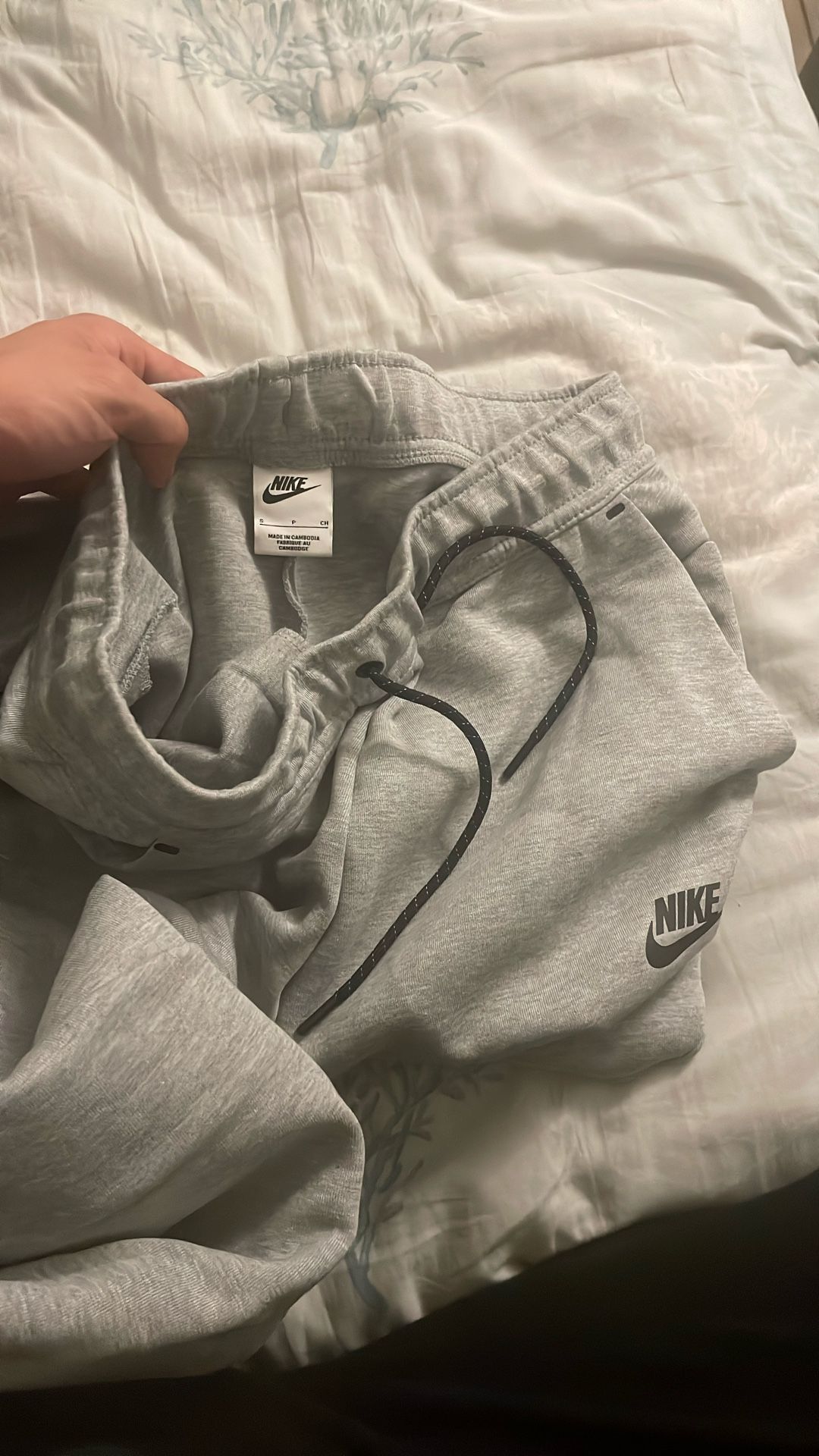 Grey Nike Tech Jogger Size S