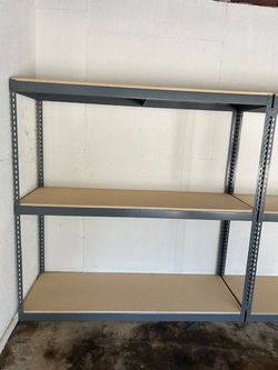Boltless Shelving 72 in W x 24 in D Warehouse 3 Tier Racks Stronger Than Homedepot Lowes And Costco Delivery Available