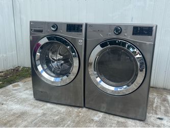 Lavadora y secadora lg moderna