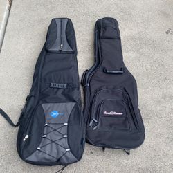 2 soft standard bass guitar travel bags $20 each