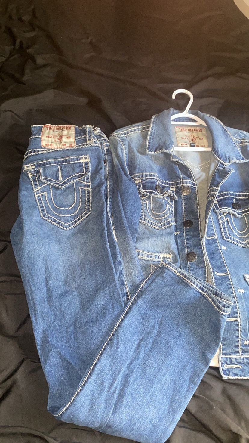 True Religion Jean Set