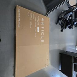 Plumas Walnut Dining Table for 6, Brand New, Open Box