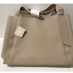 Ulta Beauty light brown Tote bag faux leather New With Tag Women’s Shoulder Bag
