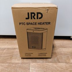 Space Heater Indoor, 1500W Fast Electric Heater with Remote, Thermostat Rotating (Brand New)