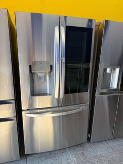 LG refrigerator screen light