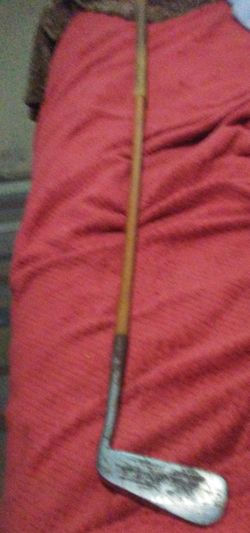 Spaulding bros kro-flight wood shaft putter 1926