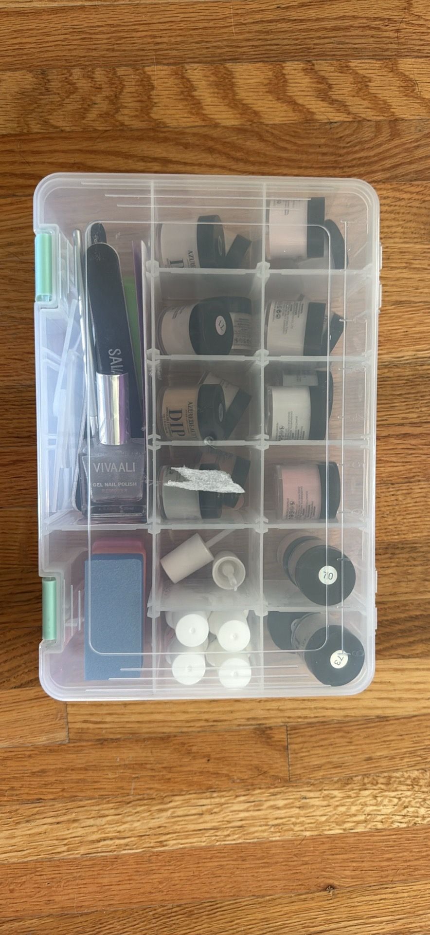 Gel Polish Kit with Accessories in Organizer