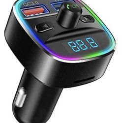 Bluetooth FM Transmitter for Car (black)