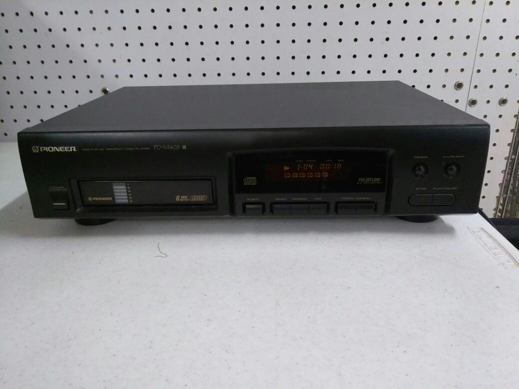 PIONEER 6 CD CHANGER REMOVABLE CARTRIDGE READ DETAILS