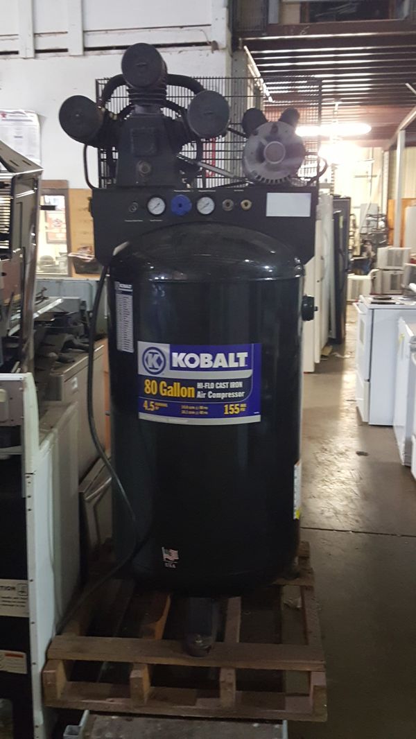 Kobalt 80 gallon compressor for Sale in Tulsa, OK OfferUp