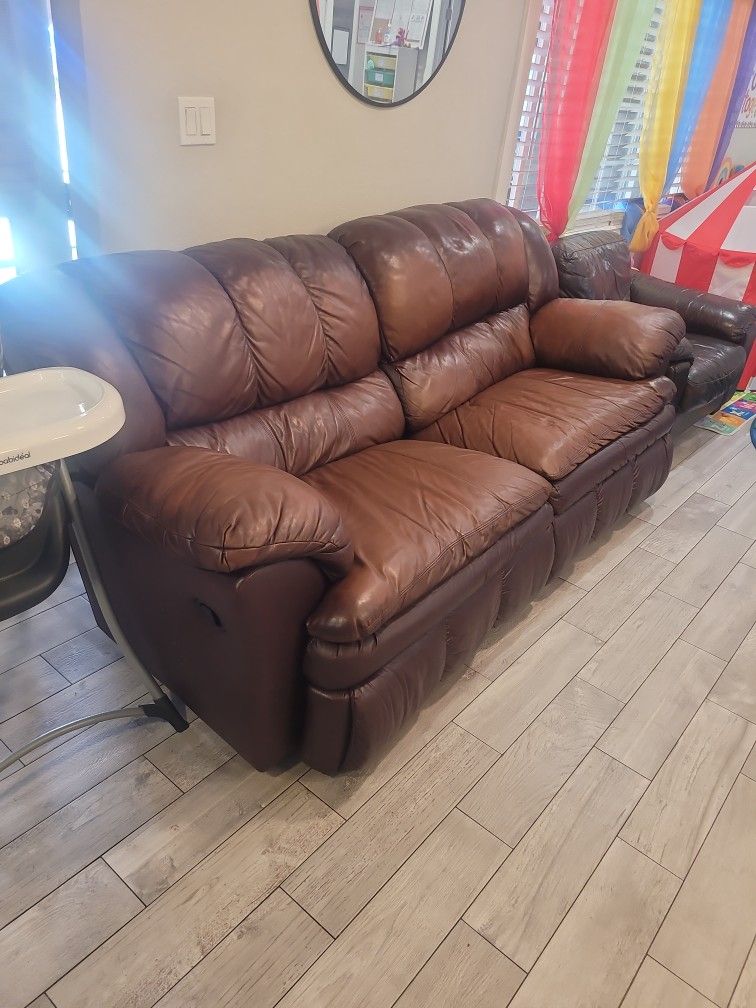 Leather Sofa