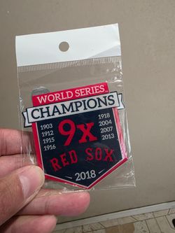 Boston Red Sox 2018 World Series Champions magne