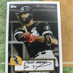 Eloy Jimenez Retro Topps Baseball Card