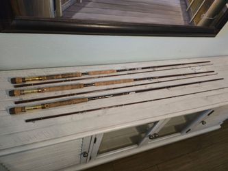Finwick ff106, ff115 Vintage Fly Fishing Rods with Cork Grips