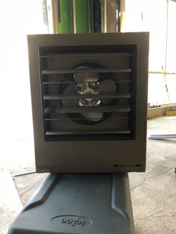 New electric shop/garage heater