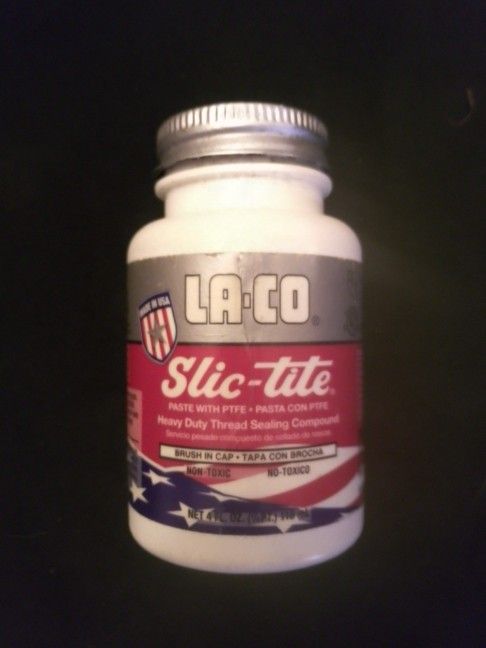 LA-CO SLIC-TITE Paste With PTFE . Heavy Duty Thread Sealing Compound