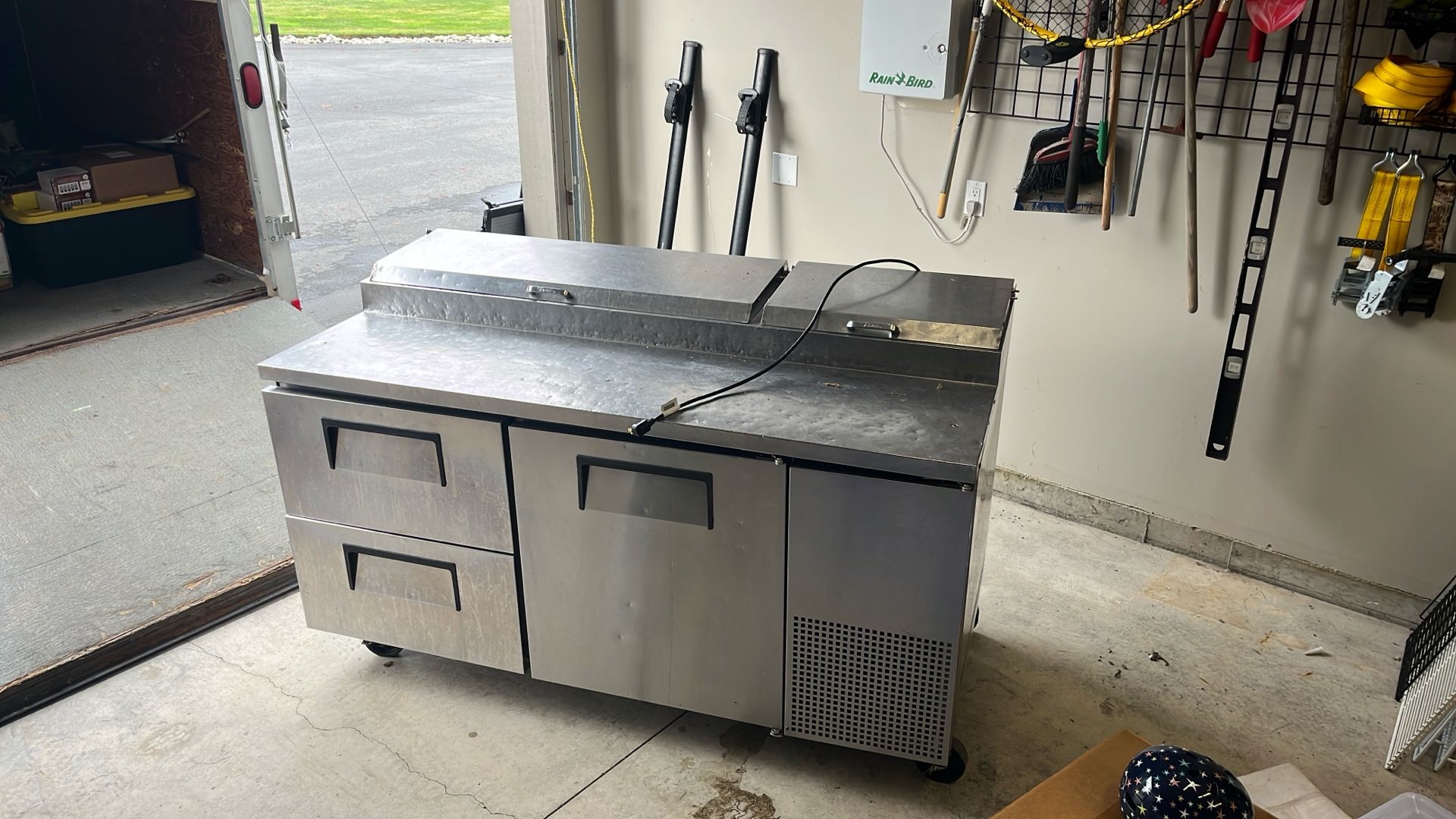 True Pizza Making Station And Refer - Read Description