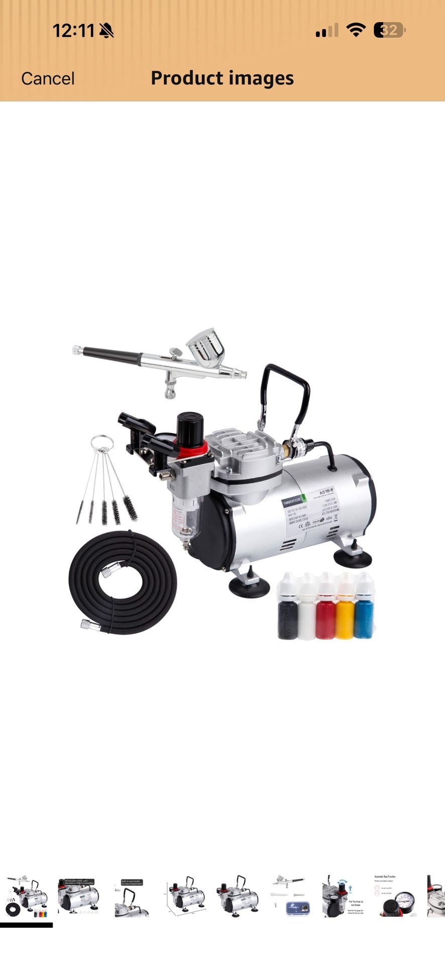 AirBrush Kit With Compressor