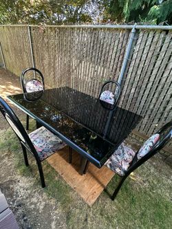 Table with chairs