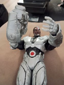 McFarlane DC Multiverse Flashpoint Cyborg BAF Complete