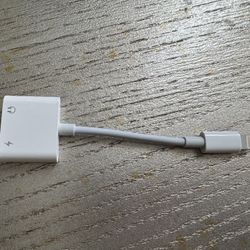 Apple Lightning to Dual Lightning Adapter – Audio & Charging Splitter