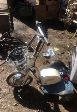 Zappy zap pro motorized scooter handicap bike