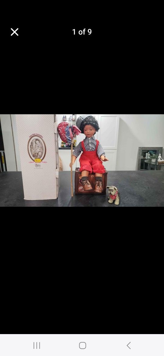 Vintage Paradise Galleries 'Jesse'  Soul Kidz Limted Numbered Porcelain 19' Doll