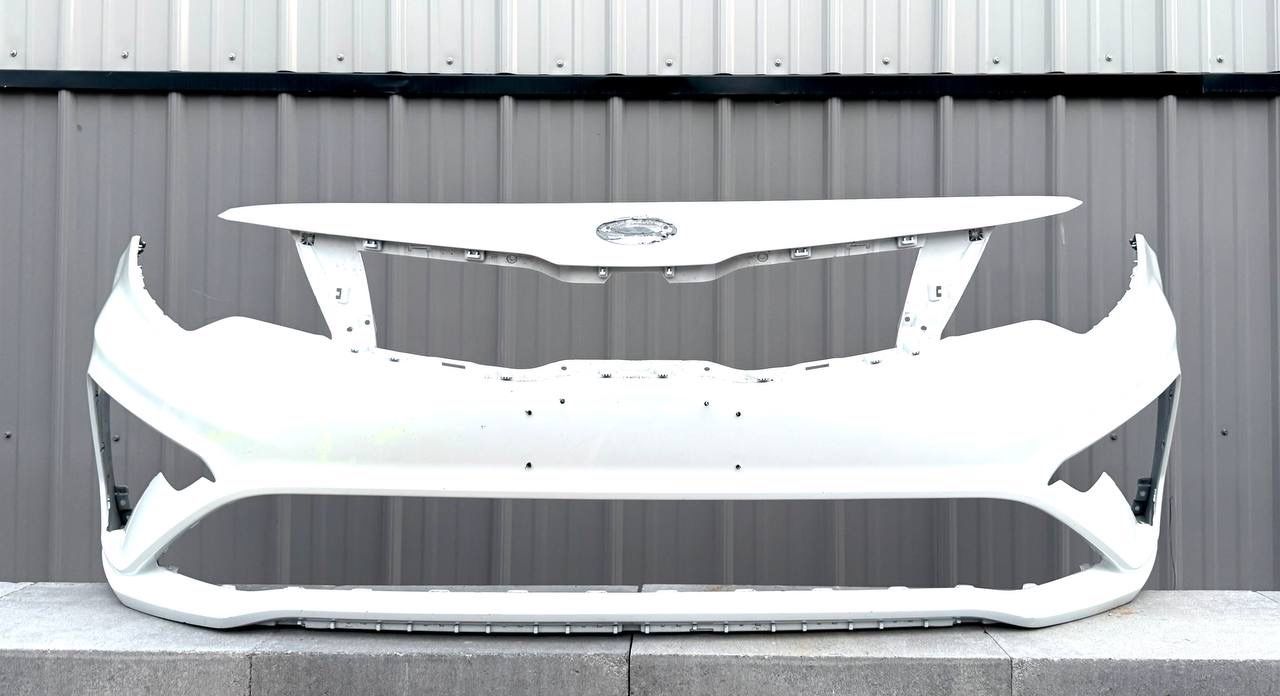 KIA OPTIMA WHITE 2019 2020 FRONT BUMPER ORIGINAL