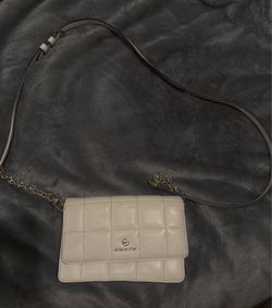 Michael Kors Crossbody Wallet Purse - Cream