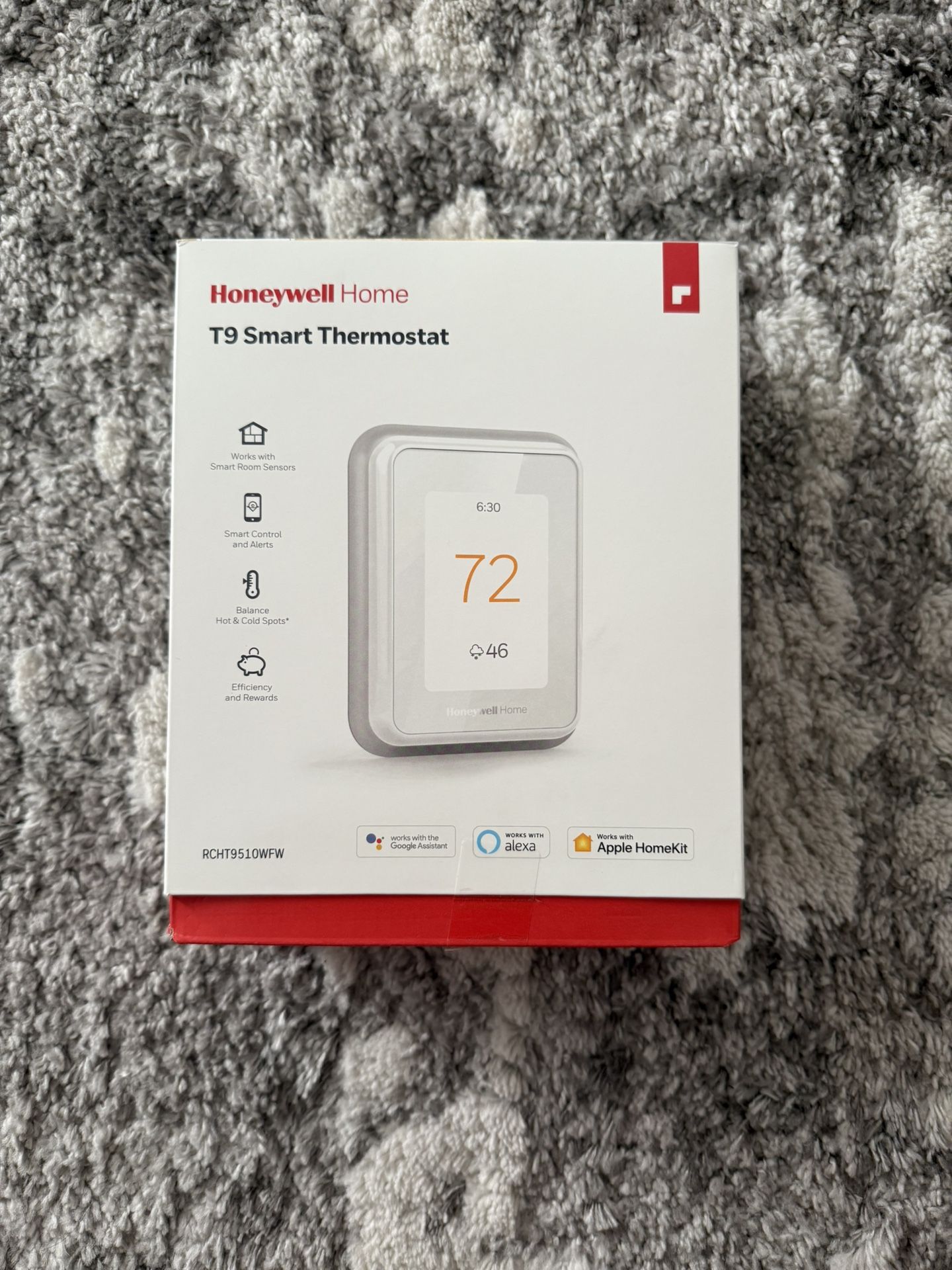 Honeywell T9 WiFi Smart Thermostat - NEW! Box never opened. 
