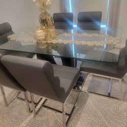 Tablet With 6 Chairs 