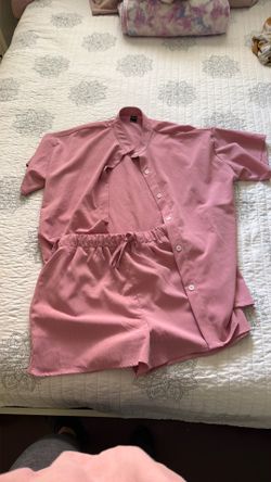 Matching set Over sized top