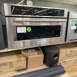 KitchenAid 30” electric Microwave oven