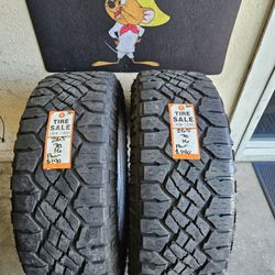 265/70/16 Goodyear Tires (2)