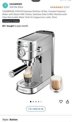 Casabrews Barista espresso coffee machine