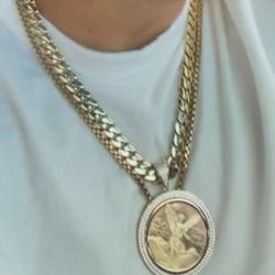 Cuban Chain With Centurion Charm 
