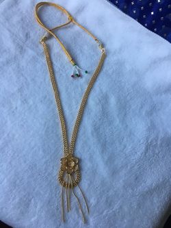14k gold plated necklace