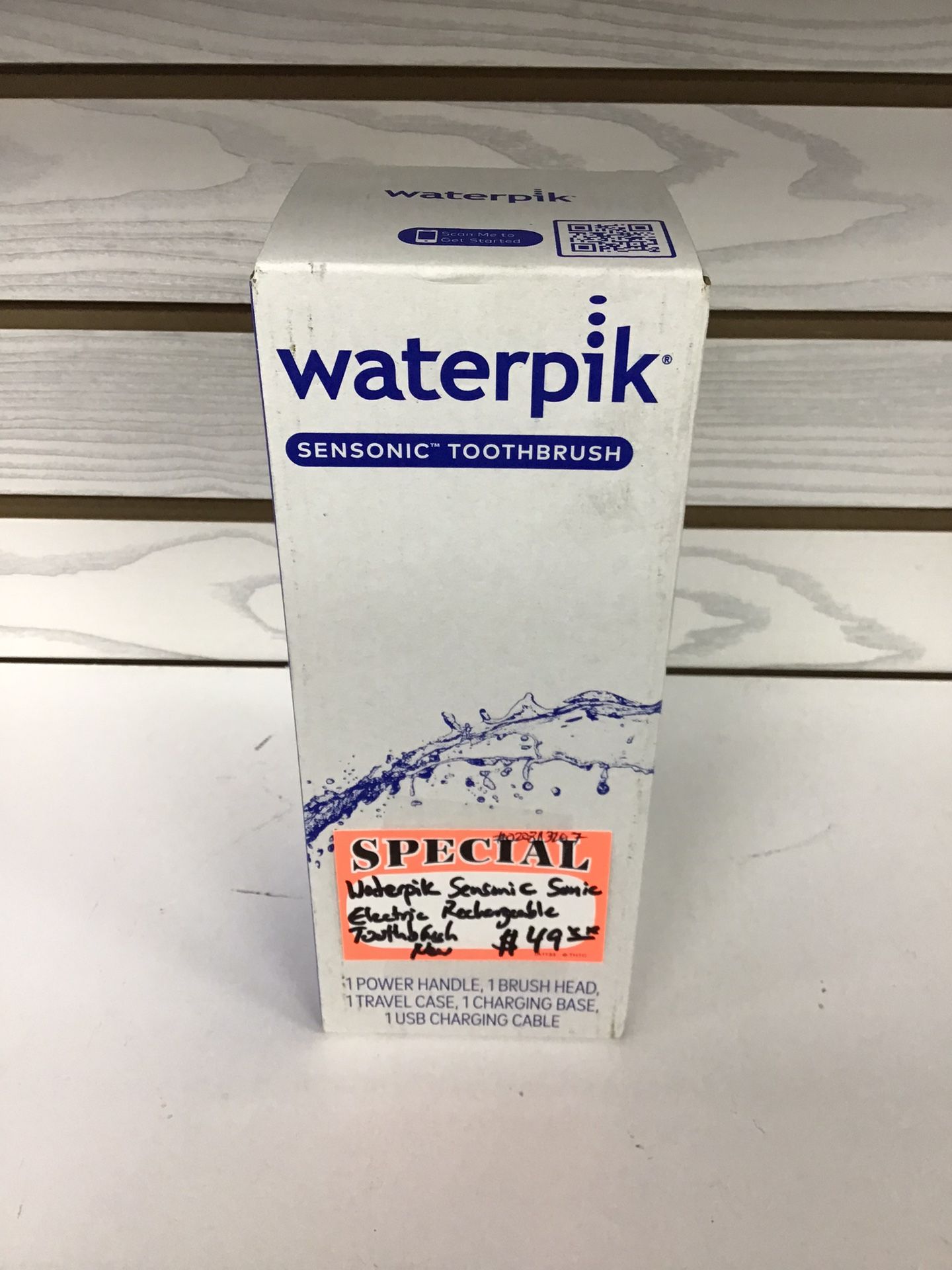 Waterpik Sensonic Sonic Electric Rechargeable Toothbrush Brand New