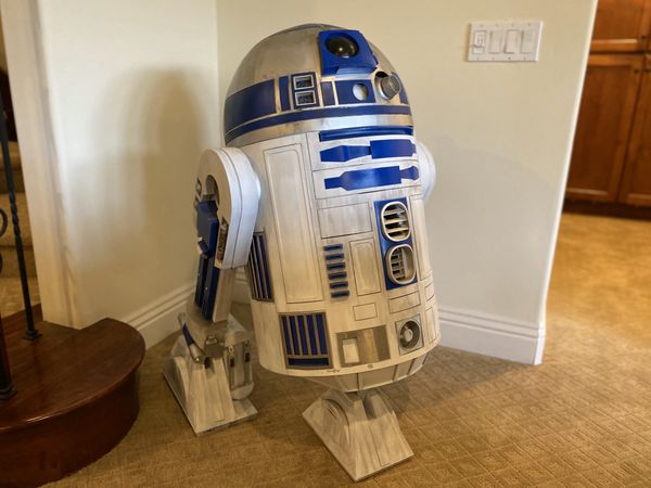 life size r2d2 toy