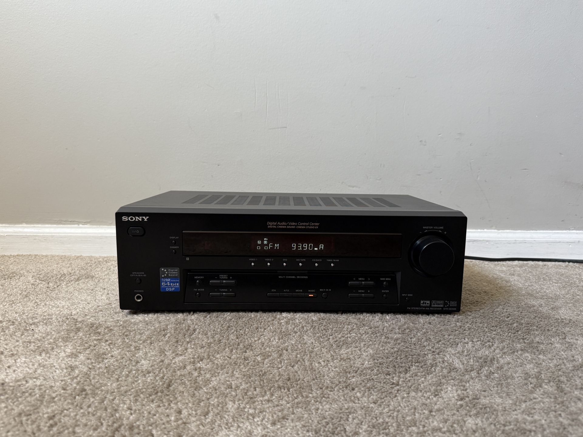 Sony STR-DE595 5.1 Home Theater Surround Receiver