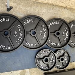 240lb Olympic Weights Set