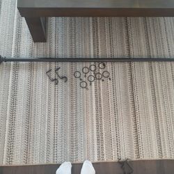 Curtain Rod Extension With Rings Holder