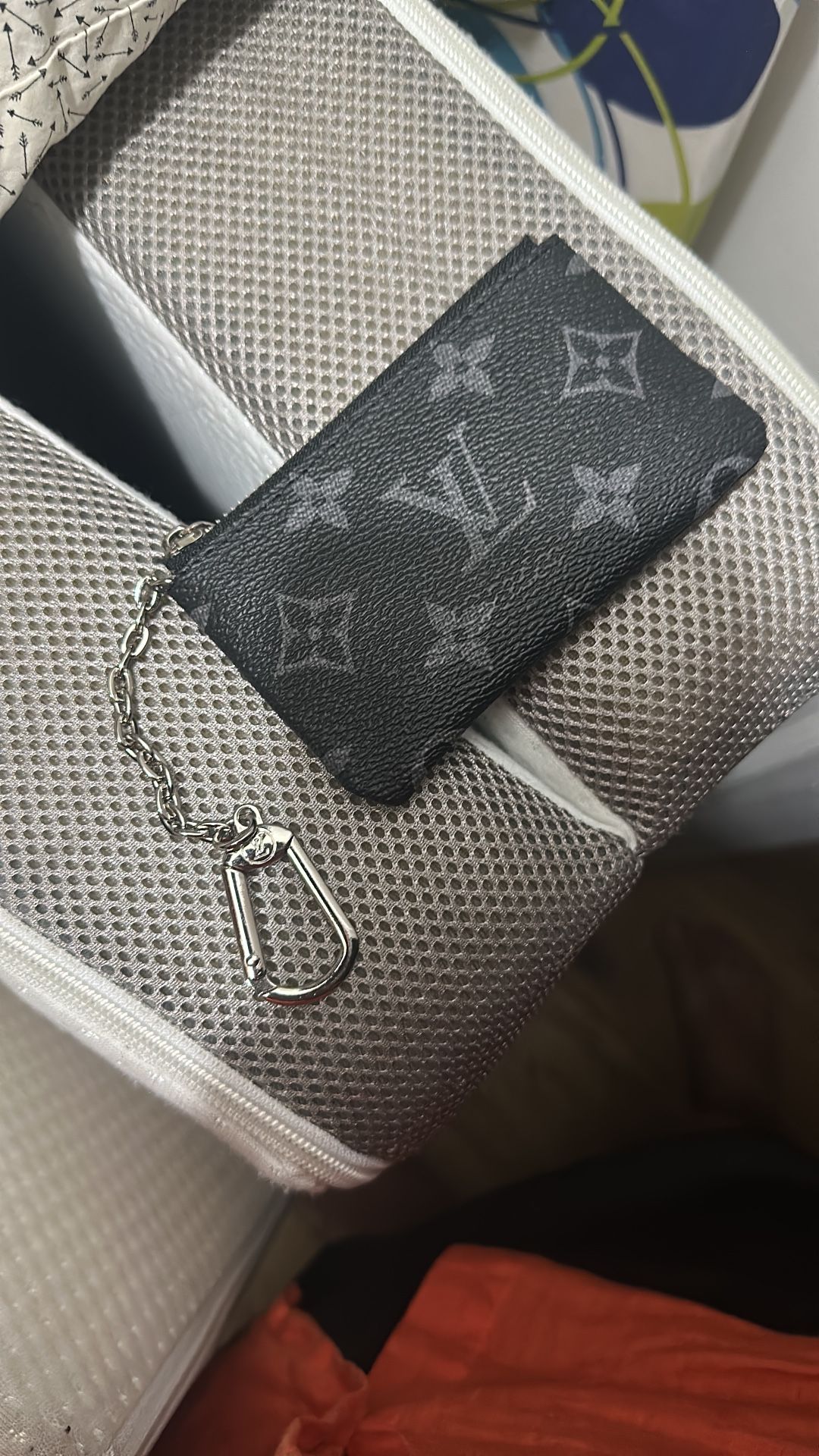Louis Vuitton Key Pouch - Monogram Eclipse - Great Condition
