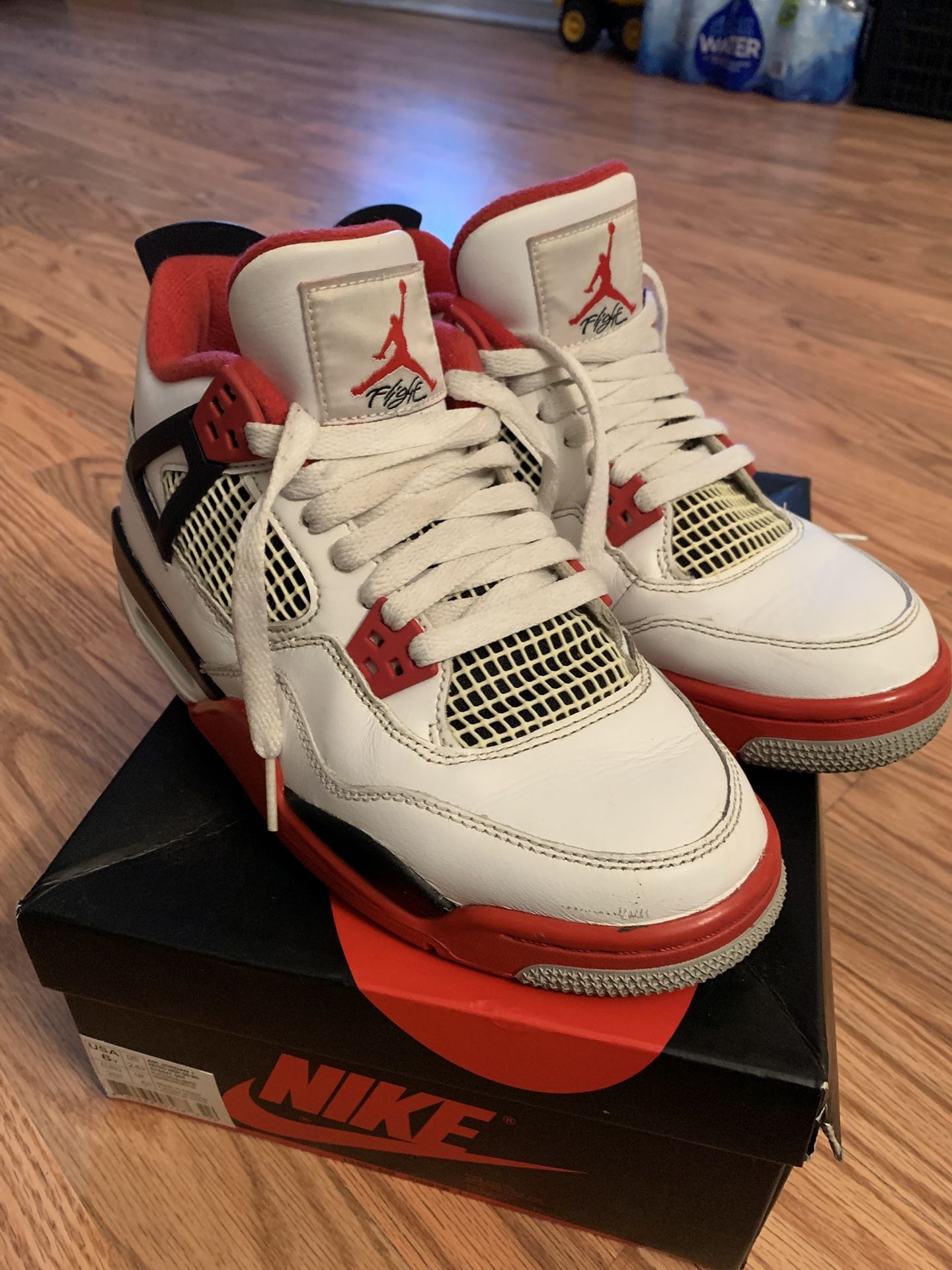 AIR JORDAN 4 RETRO FIRE RED