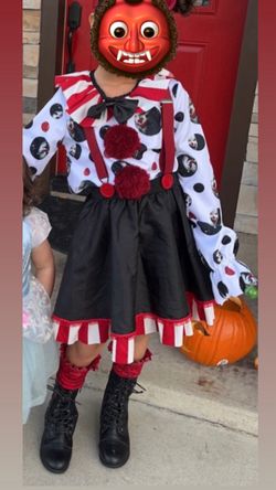 Girls Joker/clown Costume 